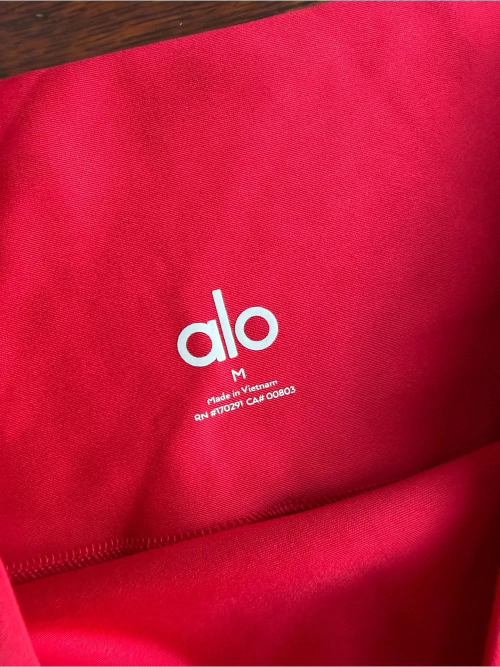 Women's alo Bright Red High-Waist‎ Leggings